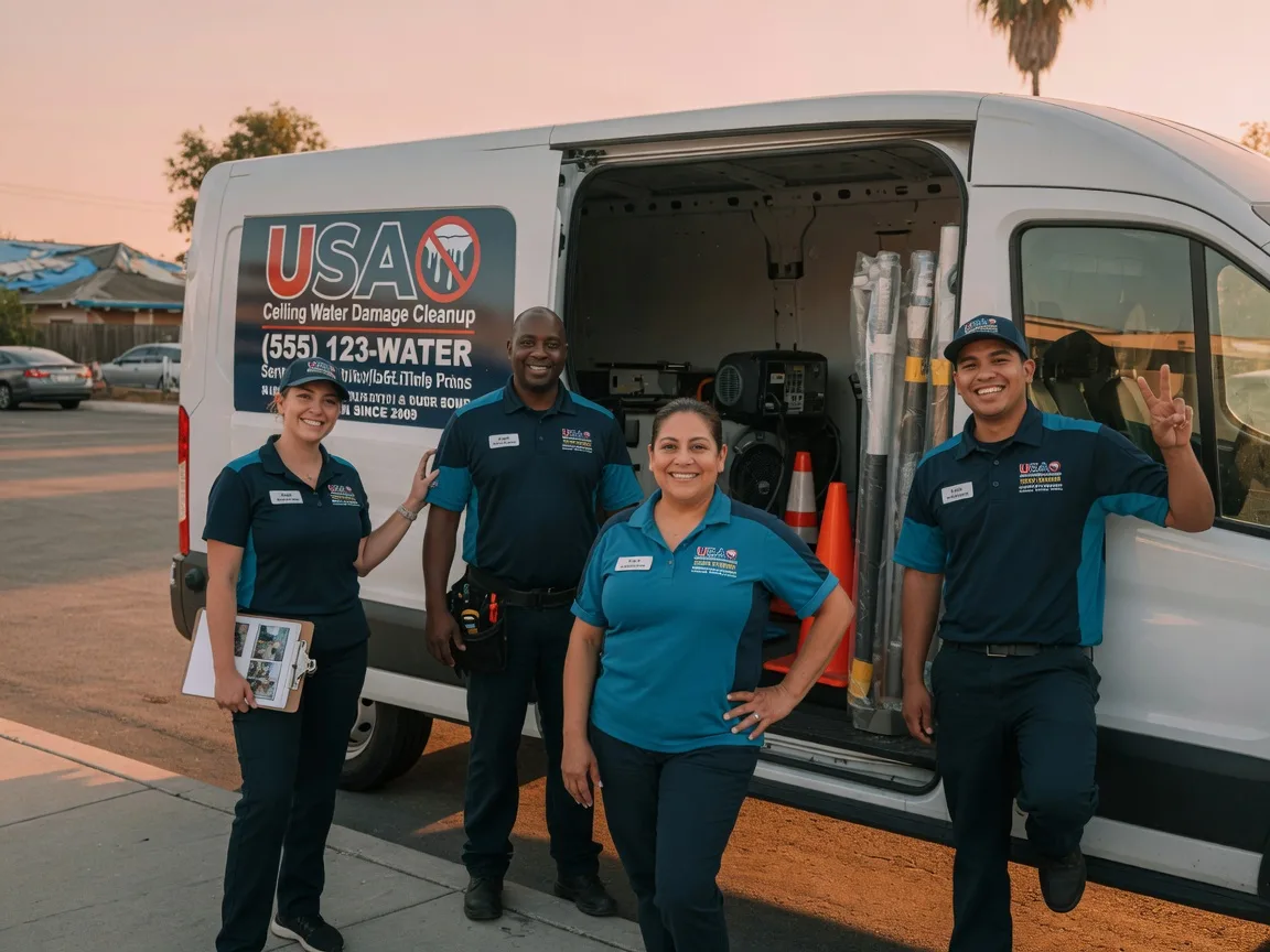 Ceiling Water Damage Restoration company in Lemon Grove, CA